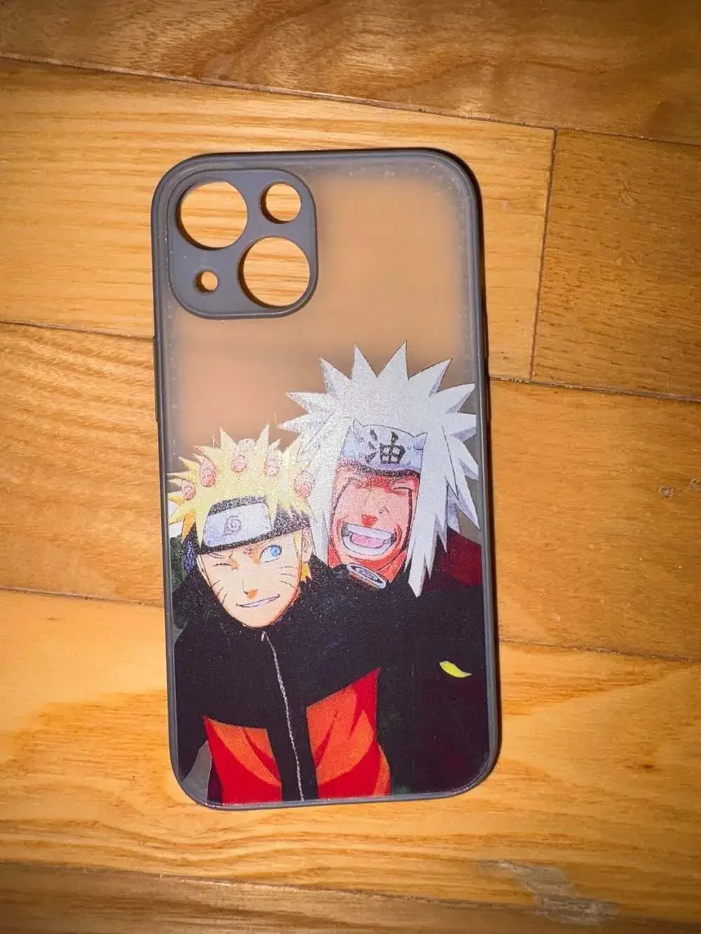 Naruto and Jiraiya Anime Character Matte iPhone Case IPHONE 13 MINI